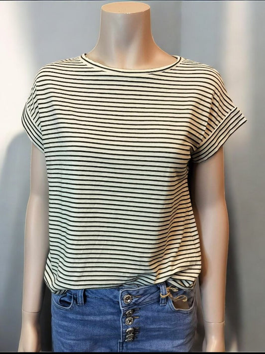 Lolly t-shirt strib, marine