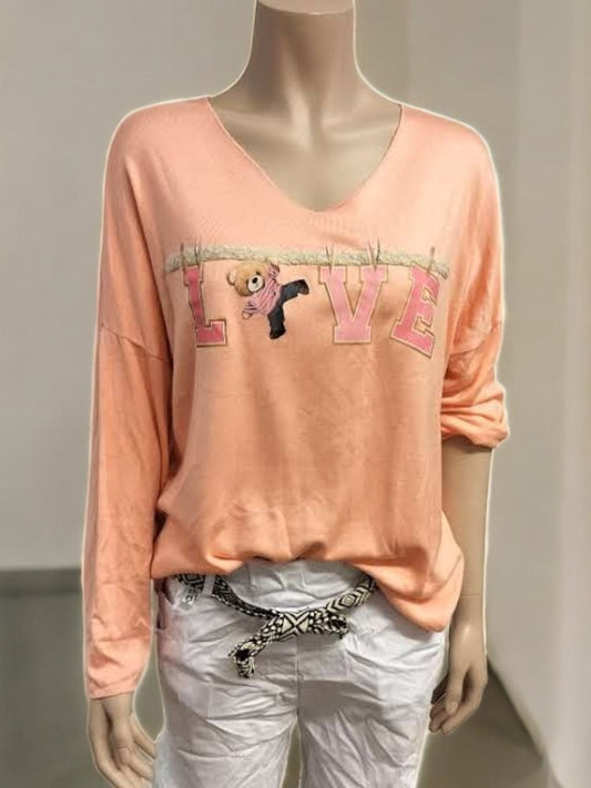 Malica bluse, laks